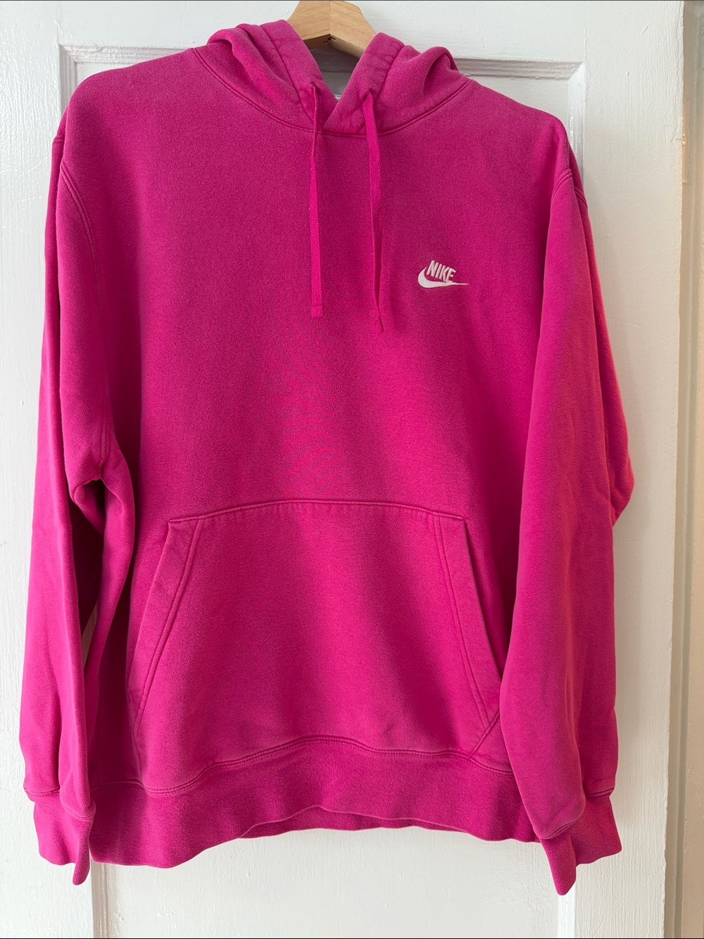 Nike Women's Hot Pink Pullover Hoodie